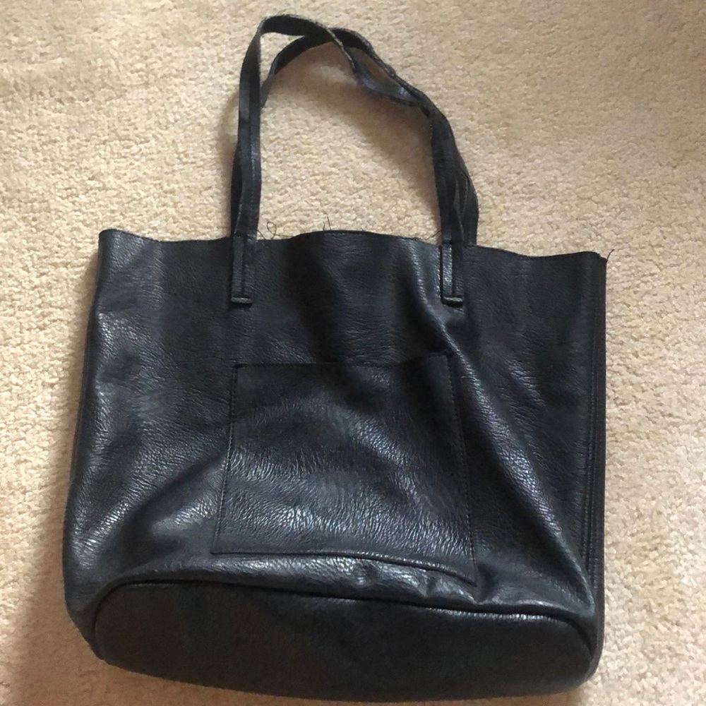 Nordstrom faux leather tote!